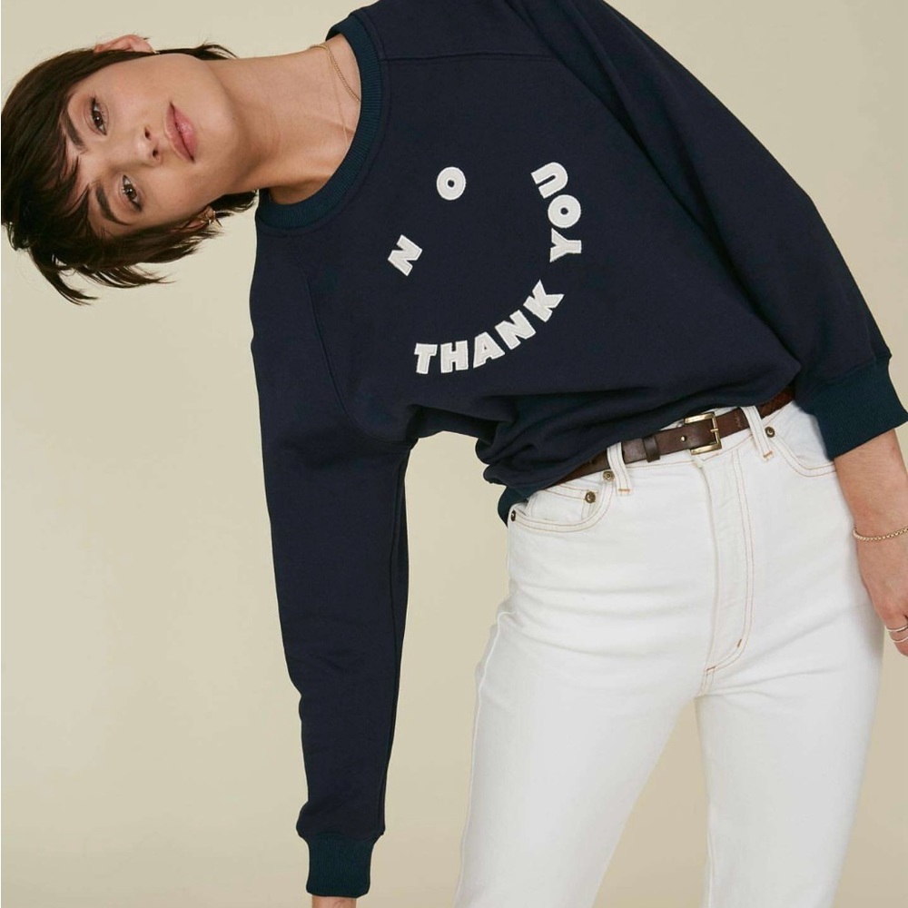 Sold out.nyc “No Thank You” sweatshirt - Size Small